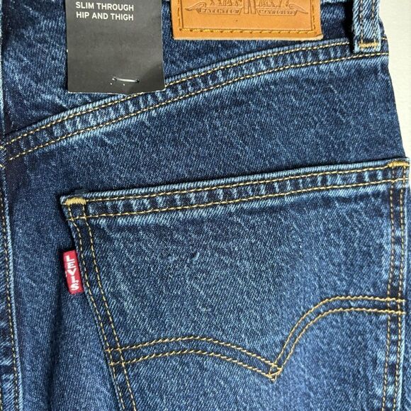 Levi’s 70s ultra high rise flare dark wash jeans size 27 NEW - Picture 9 of 17